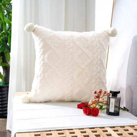 Soft Sweater Pillow Cover - External Products