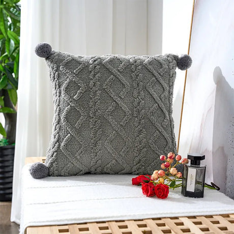 Soft Sweater Pillow Cover - External Products